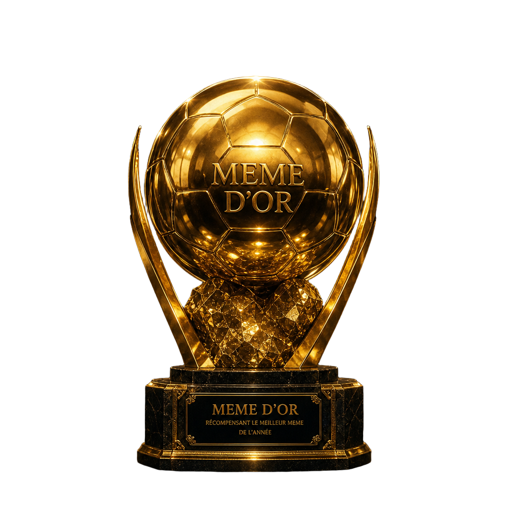 Meme D'Or trophy